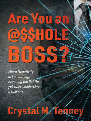 cover image of Are You an @$$HOLE Boss?